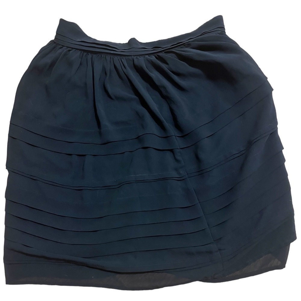 Frilly black skirt